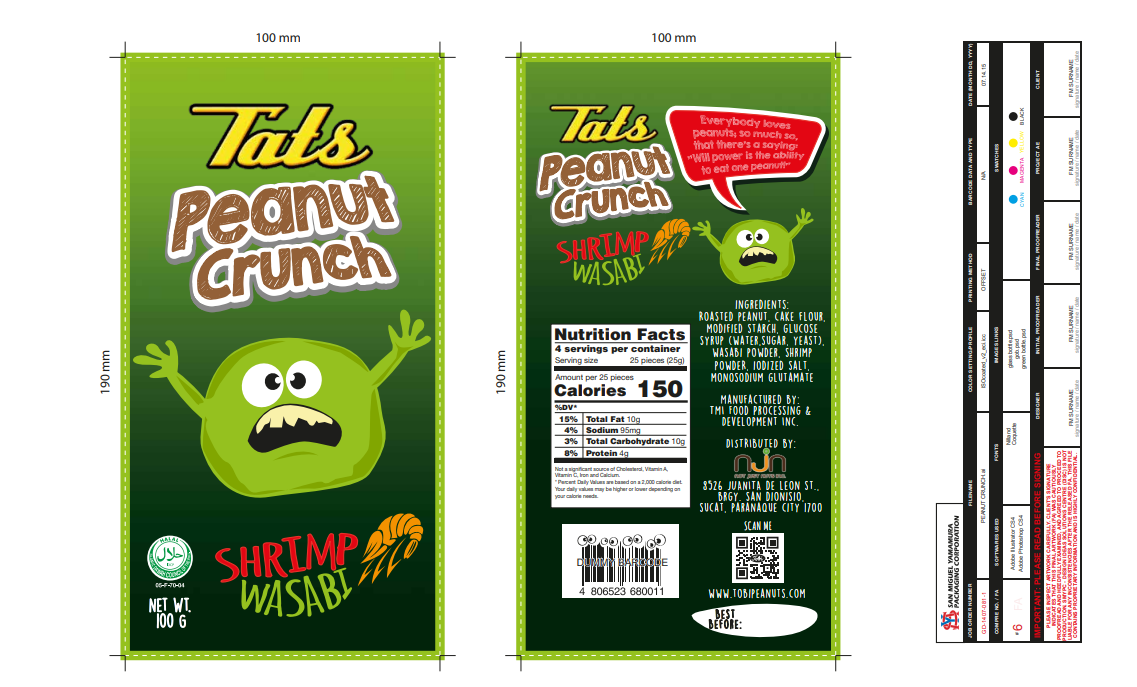 Tatz Peanut Crunch Compre Layout